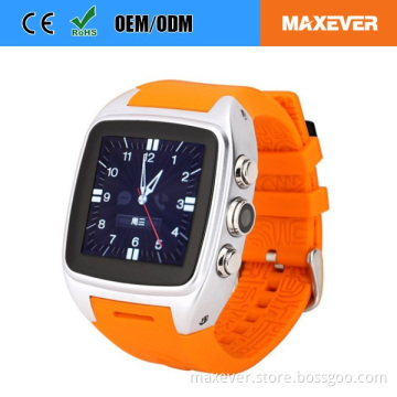 3G WiFi GPS Waterproof Android Hand Watch Mobile Phone X01